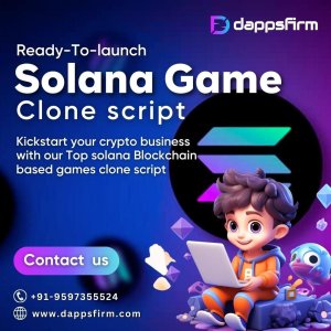 Solana-Powered Game Clone Script for Profitable Blockchain Gaming Ventures